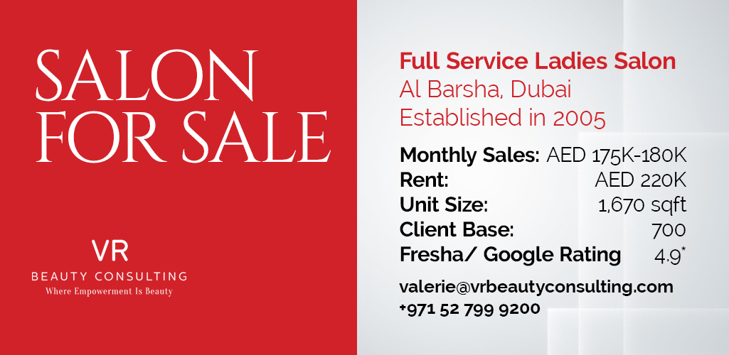 Reign Beauty Bar - VRBC Salon for Sale